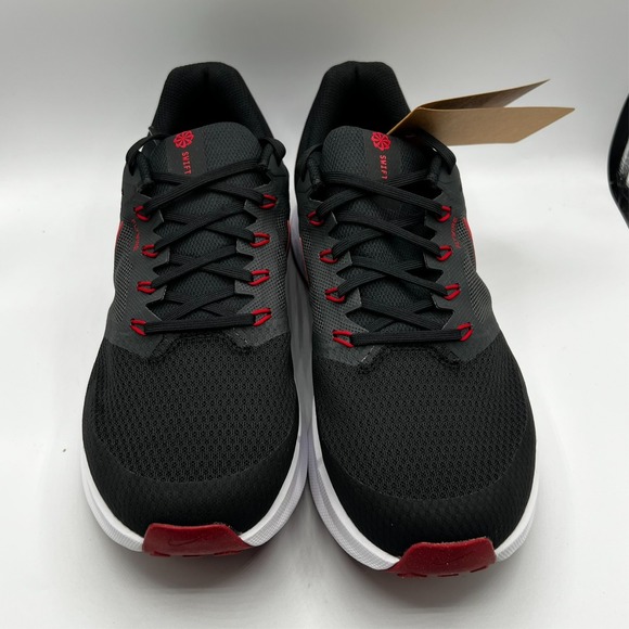 NIKE Run Swift 3 Running Shoe Size 12 Black/University Red/ White DR2695-001 NEW - Picture 6 of 16